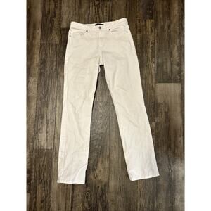346 Brooks Brothers white Straight leg jeans, size 6 women’s